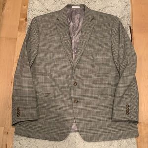 Lauren Ralph Lauren Men's Classic Fit Sport Coat (48R, Grey Plaid)